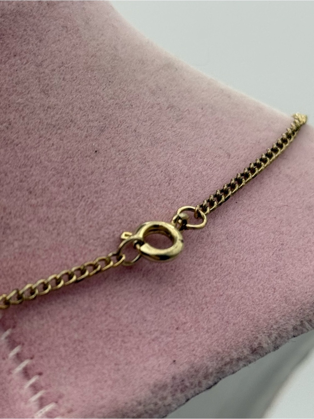Vintage Floral Enamel Whistle Pendant Necklace - Gold Tone - Picture 4 of 4